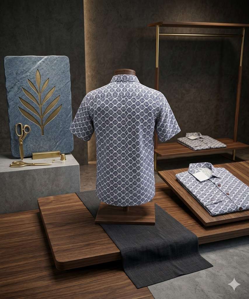 Men Kurta | Kurtas & Kurtis | Sonajhuri | Men Printed Cotton Blend Straight Kurta