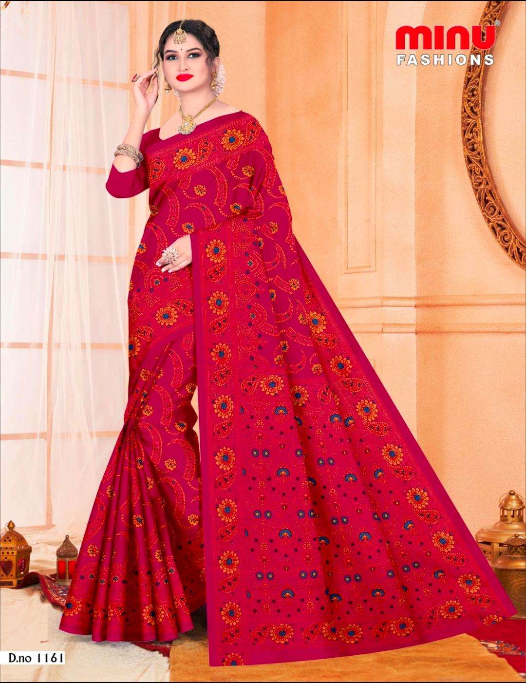 Saree | Sarees | Minu | Banarasi Queen Pure Cotton Saree for Womens