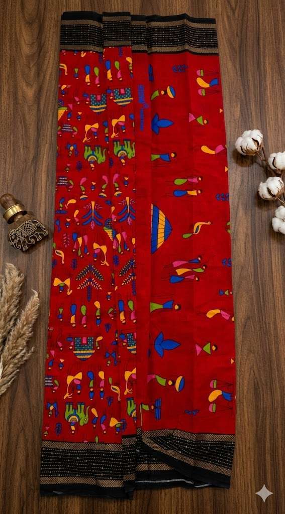Saree | Sarees | Minu | Mayur Pankhi Pure Cotton Saree for Womens