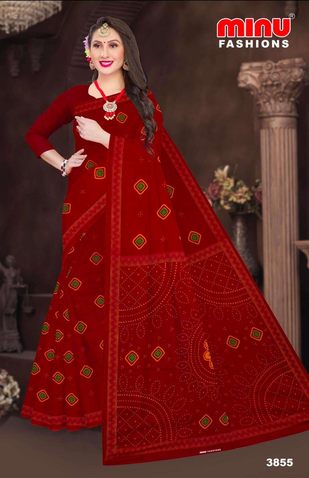 Saree | Sarees | Minu | Mangal Bela Pure Cotton Saree for Womens
