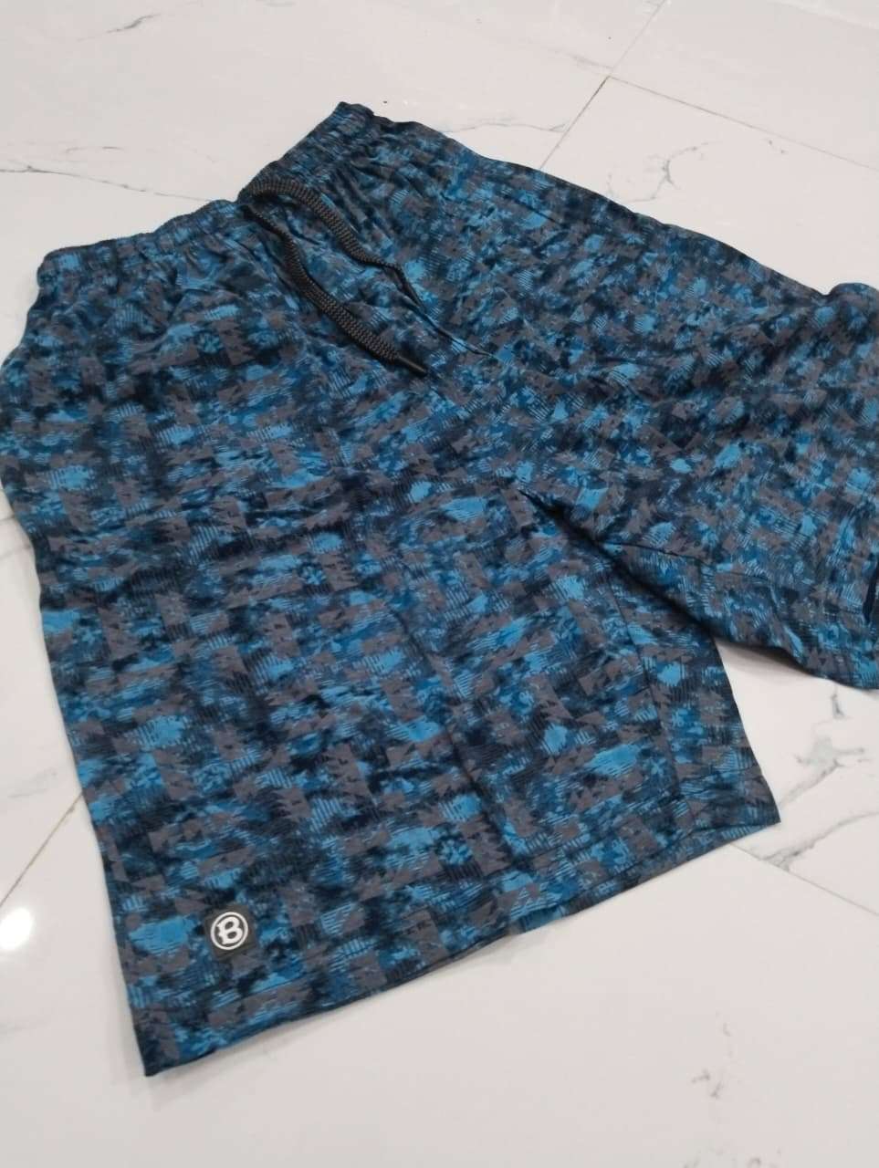 Bermuda Shorts | Shorts | Rupa | Mercerised Printed Bermuda With Zip